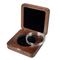 Sustainable Walnut Coin Collection Box for Eco-Conscious Collectors