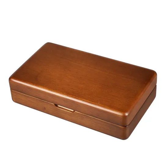 Factory Wholesale Velvet Wood Custom Logo Kids Small Jewelry Gift Box for Present