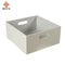 Home Decoration Living Room Bedroom Furniture White Modern MDF Wood Cabinet Chest with 5 Leather Drawers