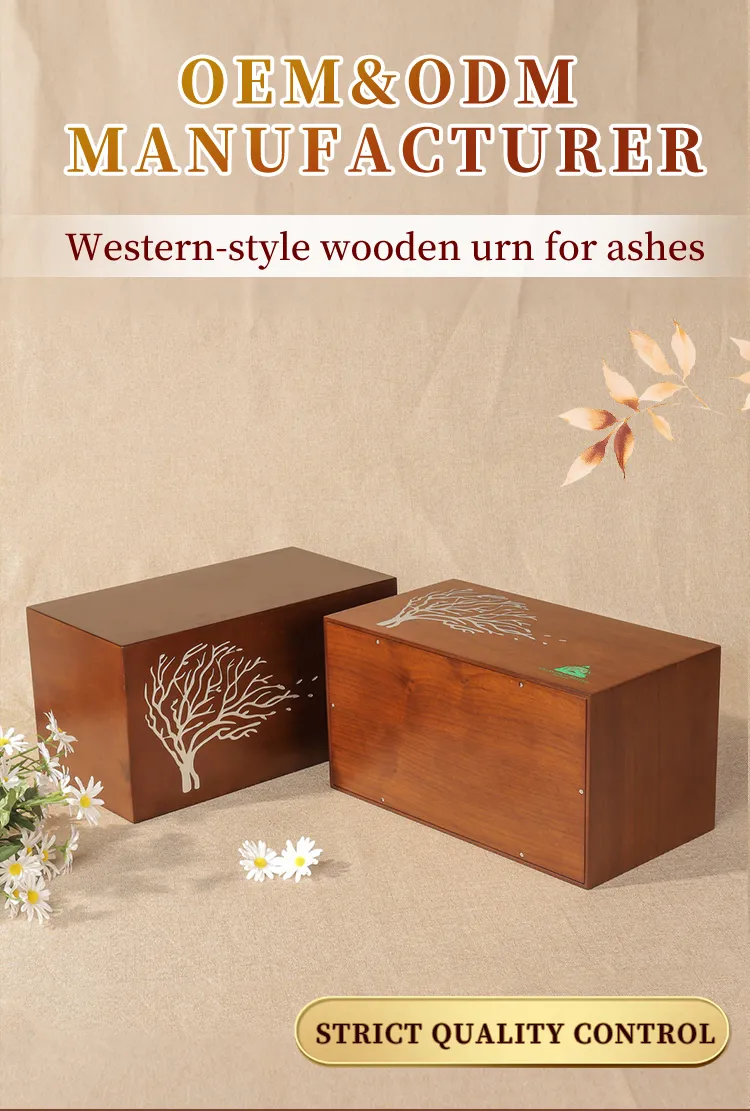 Elegant Ceramic Funeral Urn for Human Ashes Memorial Container with Decorative Pattern Secure Closure Durable Structure Thoughtful Burial Tribute