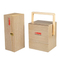 Elegant Custom Laser Engraved Wooden Wine Gift Box Set