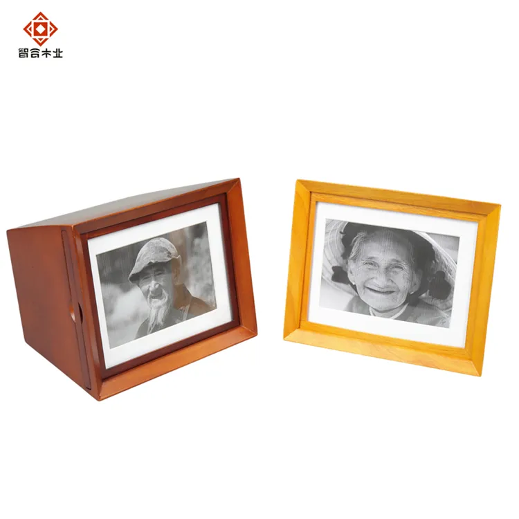 2025 New Product Factory Price Hot Sale Custom Logo Pet Urn Wooden Cremation Memorial Funerar Urn for Ashes
