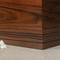 Elegant Wooden Pet Memorial Urn for Beloved Companions