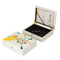 Stylish Black Wooden Jewelry Organizer with Custom UV Coating