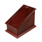 Elegant Rosewood MDF Cremation Urn with Photo Frame