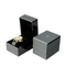 Stylish Black Wooden Watch Organizer with Soft Velvet Interior