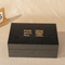 Custom Wooden Tea Bag Organizer Box with 6 Compartments