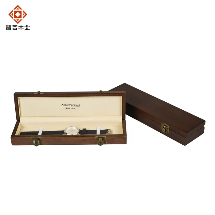 Custom Luxury Transparent Acrylic Window Design Bamboo Watch Box OEM Wooden Storage Gift Packaging Watch Box Cases Pillow