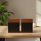 Zhihe Artisan Craftsmanship Wood Double Pet Urn Customizable Eco-Friendly Memorial Box for Dogs Cats Unique Two-Tone Keepsake