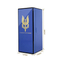 Luxury Handmade Eco-Friendly Blue High Gloss Paint Custom Logo MDF Material Guangdong Origin Square Shape Single Wine Box