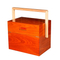Custom Box Unique Design Luxury Handcrafted Red Wooden Wine Box for Red Wine Collectors & Connoisseurs