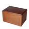 Wholesale Wood Cremation Pet Urn Burial Funeral Supplies Casket Biodegradable Urns for Human Ashes