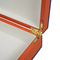 Factory Price High Gloss Gold Foil Paint Custom Logo MDF Wood Crafts Wooden Gift Packaging Box Chocolate Box