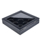 Handmade Custom New Design Wooden Coin Display Box Factory Priced Storage Box with Removable Storage Trays for Impressive Gift Presentation
