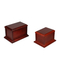 Sliding Lid Design Luxury Eco-Friendly Paint Unique Funeral Cremation Casket Custom Birch Wood Human Ash Urn