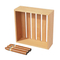 Premium Wooden Cigar Humidor Storage Gift Packaging Box Cigarette Case with Humidor and Accessories
