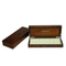 Luxurious High-End Solid Walnut Single Wooden Packaging Jewelry Display Watch Gift Box for Mens and Female