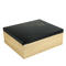 Wholesale Luxury Custom Logo Printing Solid Wooden Wine Gift Storage Box Spanish Cedar Wine with for Whiskey Bottle