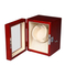 Wholesale Unique Solid Wood Mens Watch Box Organizer Vintage Single Slot Watch Display Case Mens Watch Box