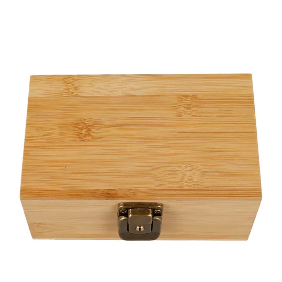 Elegant Eco-Friendly Bamboo Storage Box for Luxury Gifts