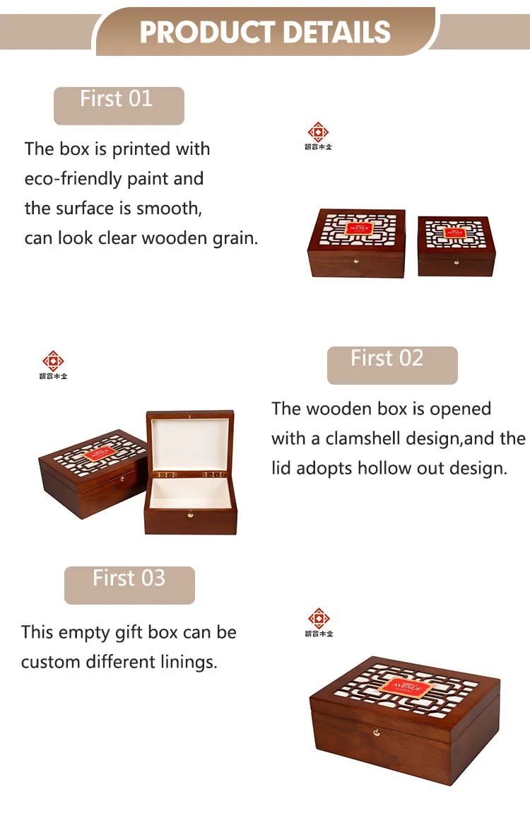 Elegant Custom Wooden Gift Boxes for Wholesale Distribution