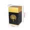 Zhihe Customizable Pet Urn Dual-Color Look Top-and-Bottom Cover Ideal for Storing Beloved Pet Ashes.
