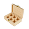 Factory Custom Gift Cosmetics Skin Care Products Bottle Container Luxury Packaging Container Wooden Box Logo Custom Wooden Box