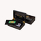 Elegant Black Gloss Wooden Gift Card Box for Hotels