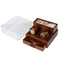 Custom Wooden Watch Box Luxury Multi-Slot Wooden Four Columns Watch Case and Wooden Gift Packaging Storage Box