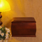 Elegant Wooden Casket for Pet and Human Cremation Urn
