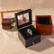 Elegant Luxury Black Wooden Jewelry and Watch Box