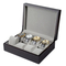 Wholesale Wooden Watch Display Case 8 Slot Mens Watch Holder Organizer Box for Men Jewelry and Watch Storage