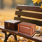 Zhihe Wholesale Funeral Urn Box Sliding Lid Design Custom Large Wooden Urns for Pet Ashes