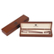 Custom Logo Wooden Necklace Ring Boxes Jewelry Set Packaging Box