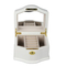 White Color Matt Finish Wooden Jewelry Organizer Storage Luxury Gift Box with Mirror