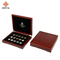 Vintage Design Style Luxury Wooden Gold Silver Coin Collection Gift Box with Movable Tray