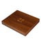 Factory OEM ODM Custom Color Solid Wood Eco - Friendly Lacquer Gift Wooden Medal Box Natural Wood Grain Wooden Gold Silver Coin Storage Box