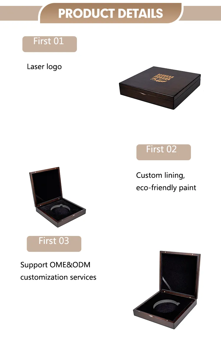 Custom Engraved Wooden Coin Storage Box for Collectors