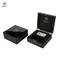 Elegant Black Glossy Gift Card Boxes with Personalized Logo