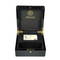 Factory Wholesale High Gloss Paint Custom Logo Luxury Wooden Black Bank Card Gift Box