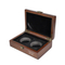 Eco-Friendly Rubber and Wood Gift Box with Leather Handle