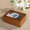 Cremation Wooden Urn for Adult Ashes Urn Personalized Wooden Urn Burial Urn for Funeral with Sizes