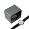 Stylish Black Wooden Watch Organizer with Soft Velvet Interior