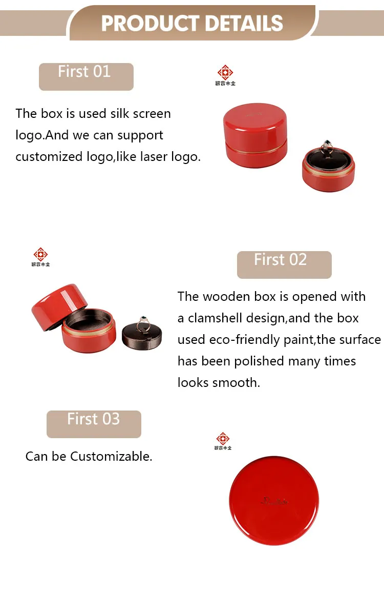 Wholesale Custom High-End Wooden Storage Box Handmade Gift Box Suitable for Home Storage Tea Wine Rings Wedding Display Crafts Perfect Collection Choice