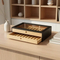 Custom Luxury Transparent Acrylic Window Design Bamboo Watch Box OEM Wooden Storage Gift Packaging Watch Box Cases Pillow
