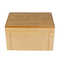 High Quality Wholesale Funeral Wooden Casket Animal Ashes Pet Cremation Urn Custom Natural Wooden Pet Urns