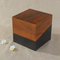 Elegant Customized Genuine Wooden Cremation Urn Souvenir European Style Wood Coffin Pet for Cherished Memories