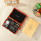 Factory Custom Christmas Gift Cosmetics Skin Care Products Bottle Container Luxury Packaging Container Wooden Box Logo Custom Piano Paint Wooden Box