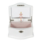 Personalized White High-Quality Music and Storage Wooden Jewelry Packaging Music Gift Box Luxury Custom Ballet Girl Spinning Wind up Music Box