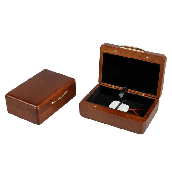 Premium Custom Wooden Gift Boxes with Logo Engraving